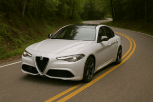 Alfa Romeo Giulia - tail of the Dragon